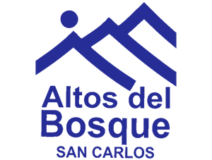 Logo del Conjunto Residencial Altos del Bosque de San Carlos PH en el barrio Gustavo Restrepo.
