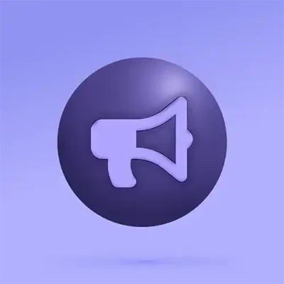 Icono de módulo de noticias y comunicados para la gestión digital de propiedad horizontal.